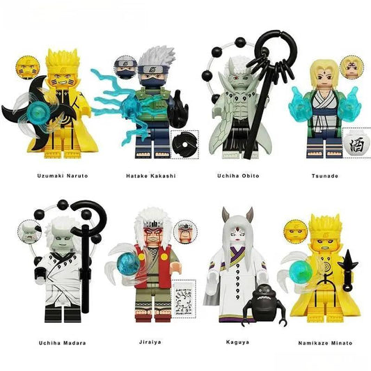  Naruto LEGO Minifigures Eight Figure Display Collection -  ToylandEU™