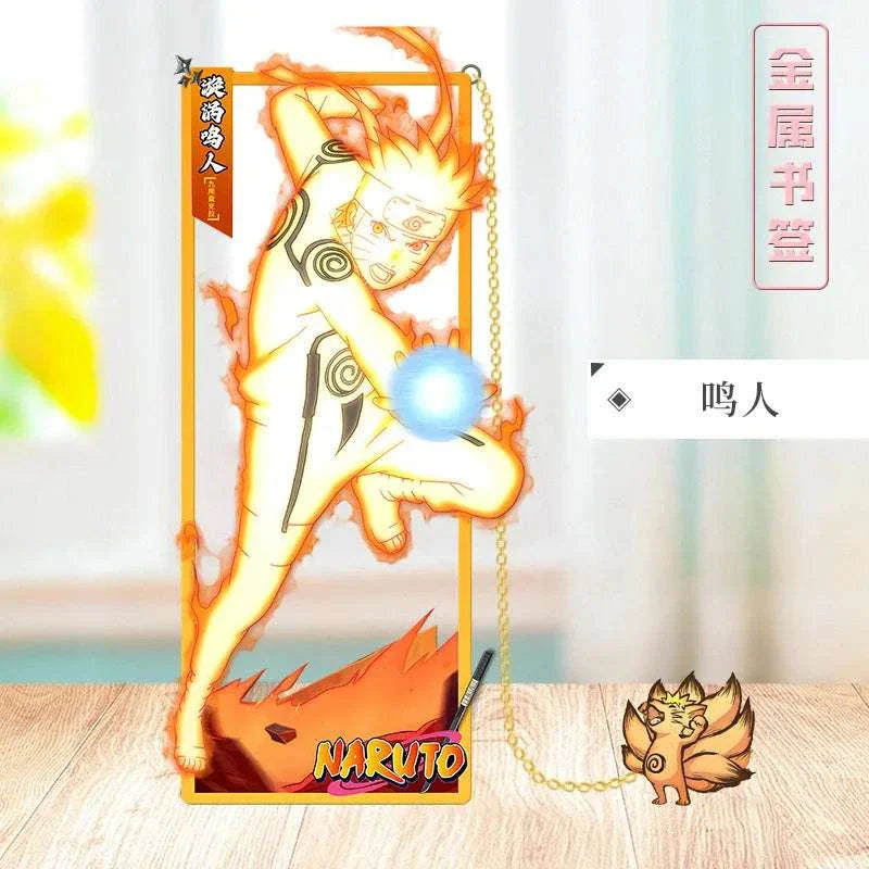  Naruto Metal Bookmark - The Perfect Gift for Anime Fans and Book Lovers 