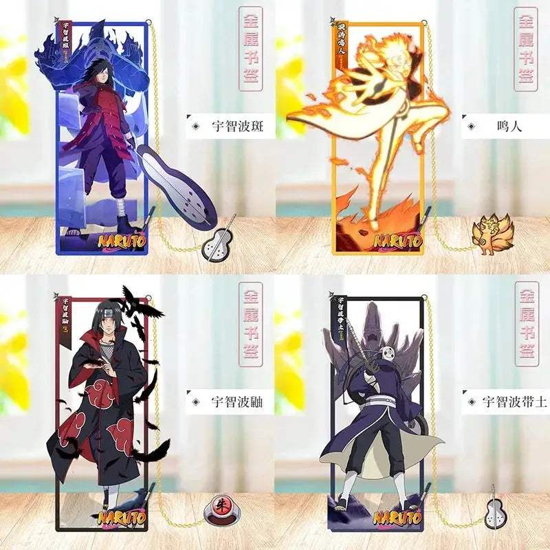 Naruto Metal Bookmark Durable Keepsake for Anime Fans - ToylandEU