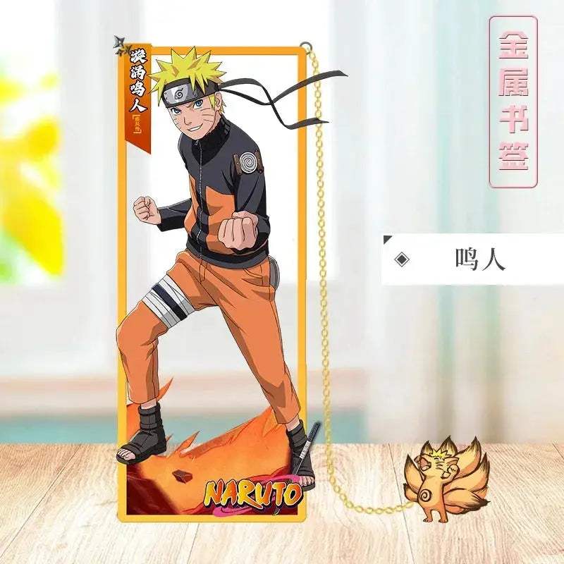Naruto Metal Bookmark Durable Keepsake for Anime Fans - ToylandEU
