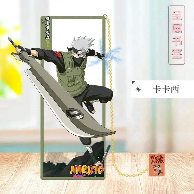 Naruto Metal Bookmark Durable Keepsake for Anime Fans - ToylandEU