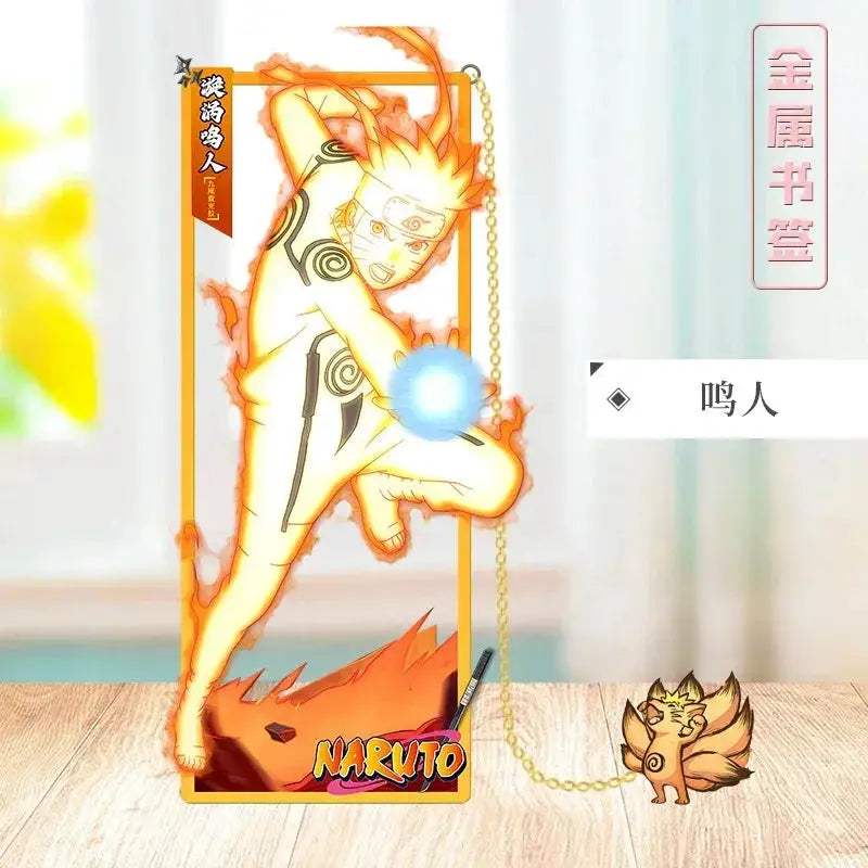 Naruto Metal Bookmark Durable Keepsake for Anime Fans - ToylandEU