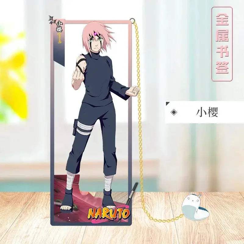Naruto Metal Bookmark Durable Keepsake for Anime Fans - ToylandEU