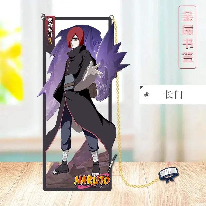 Naruto Metal Bookmark Durable Keepsake for Anime Fans - ToylandEU