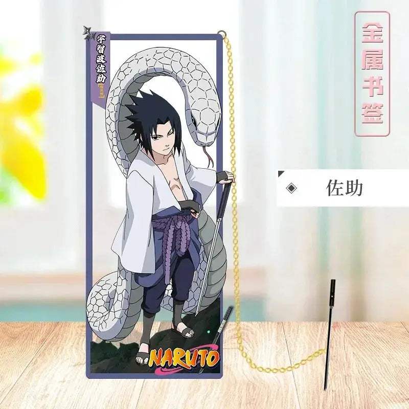 Naruto Metal Bookmark Durable Keepsake for Anime Fans - ToylandEU