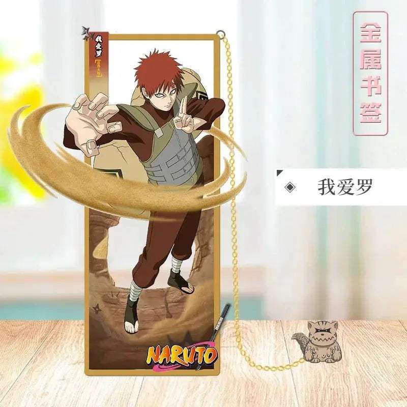 Naruto Metal Bookmark Durable Keepsake for Anime Fans - ToylandEU