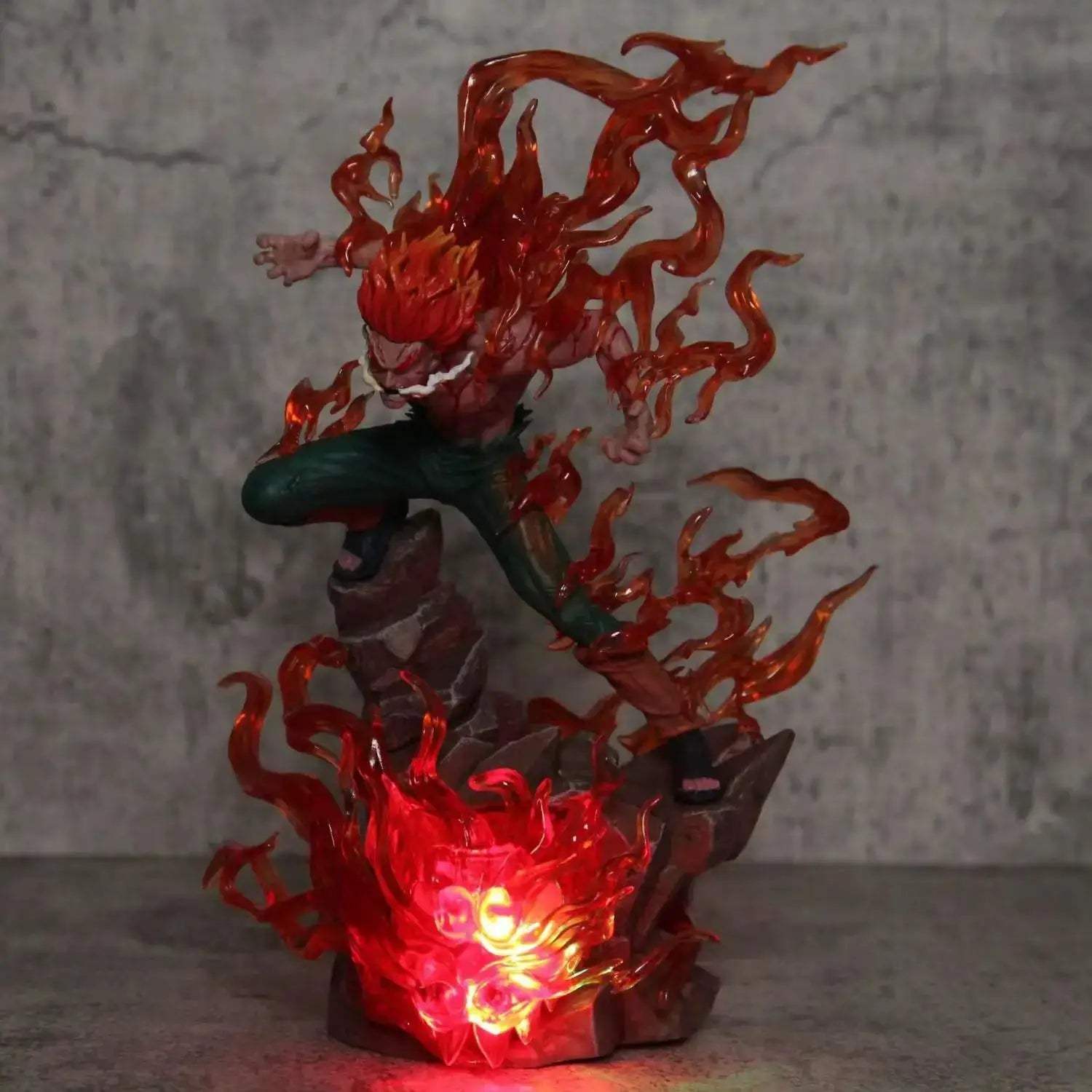 Naruto Might Guy Action Figure With Light 26cm PVC Model - ToylandEU