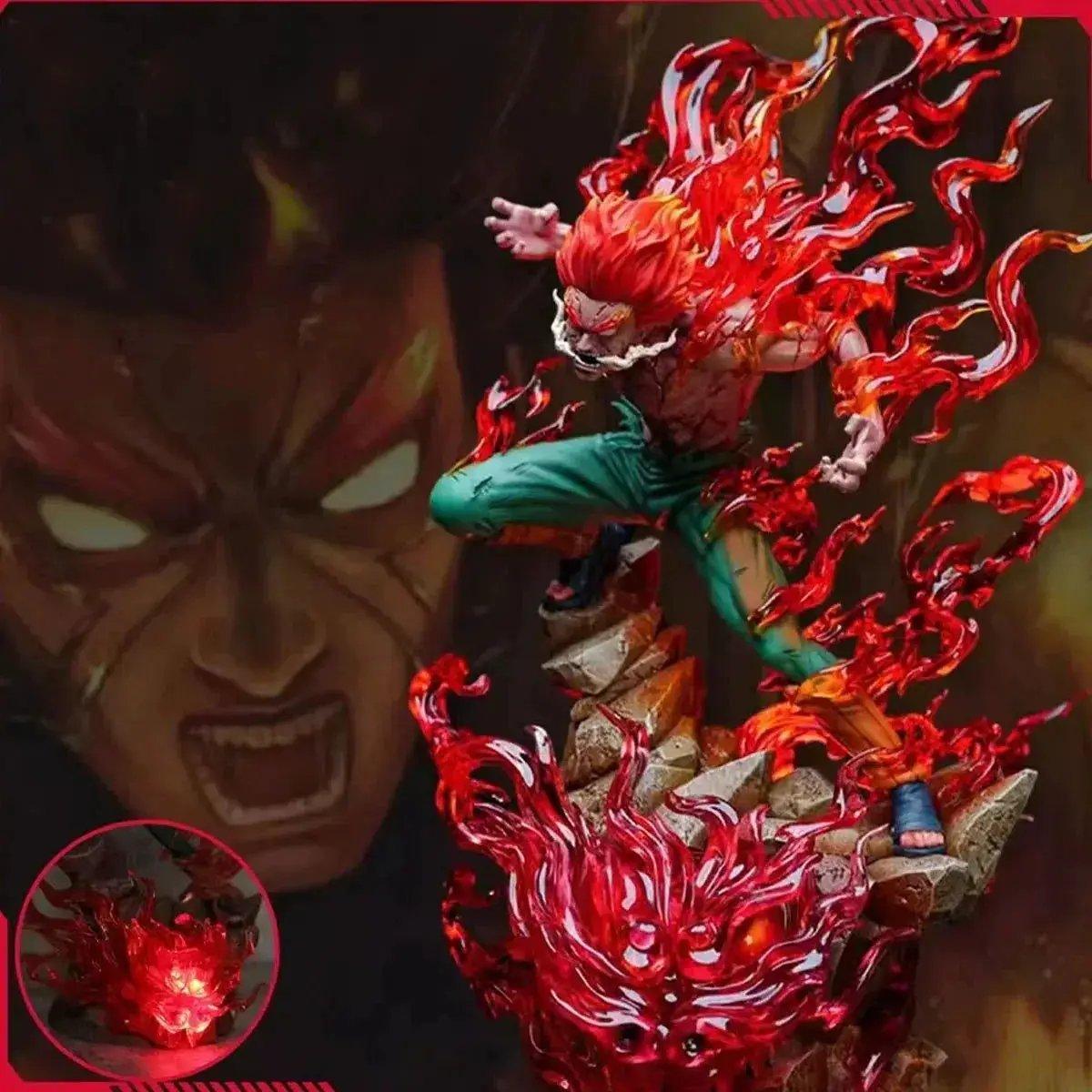  Naruto Might Guy LED Figure Eight Gates Of Death -  ToylandEU™