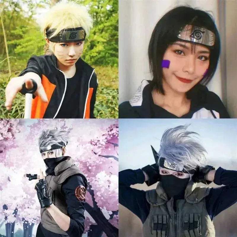 Naruto Ninja Headband Konoha Rogue Akatsuki Forehead Protector Cosplay Anime - ToylandEU