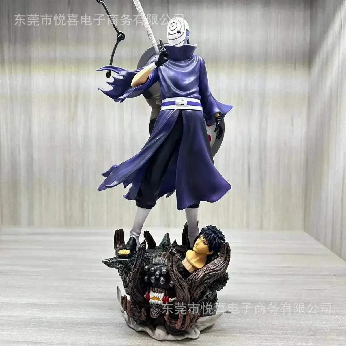 Naruto Obito Uchiha Action Figure DoubleHeaded PVC Statue - ToylandEU