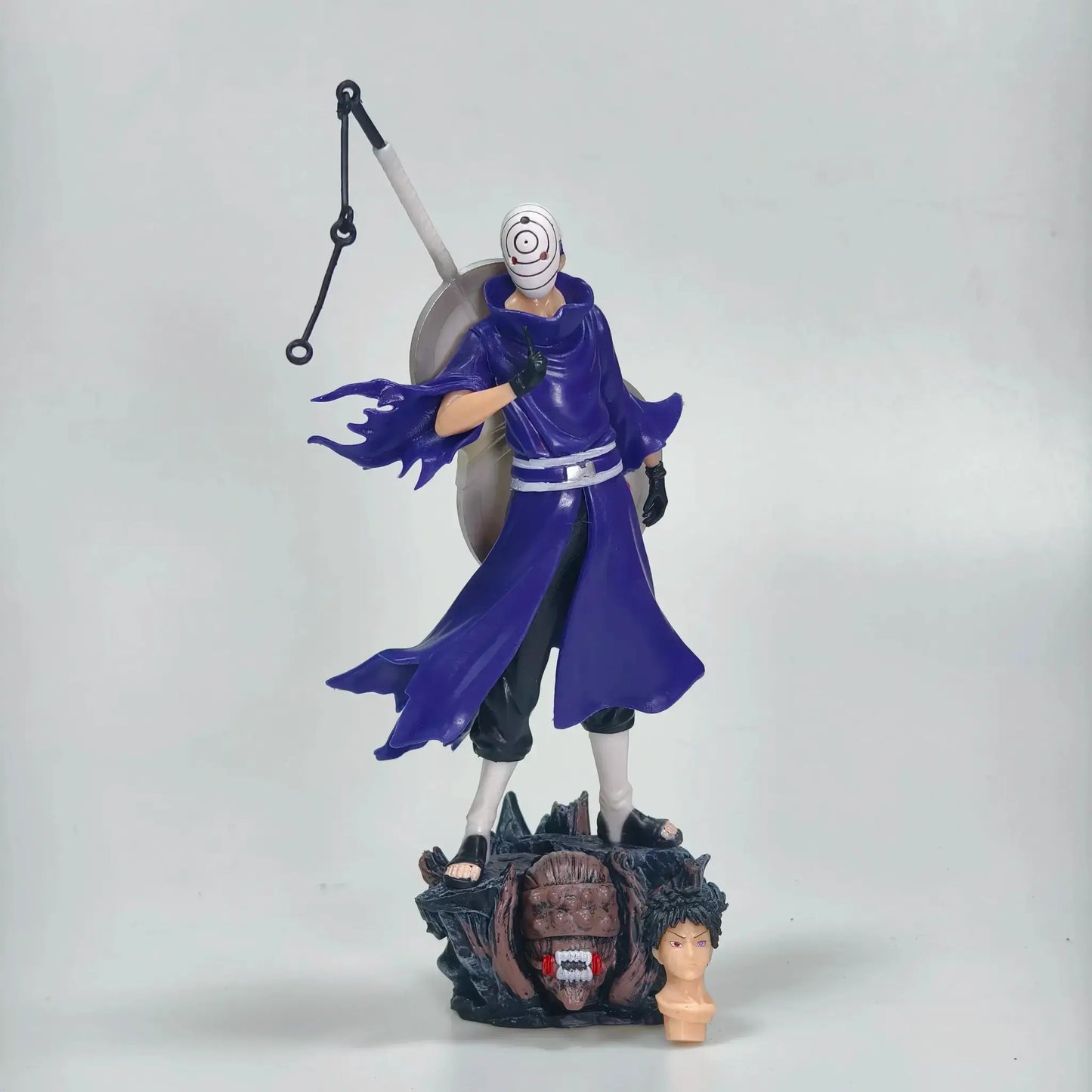 Naruto Obito Uchiha Action Figure DoubleHeaded PVC Statue - ToylandEU