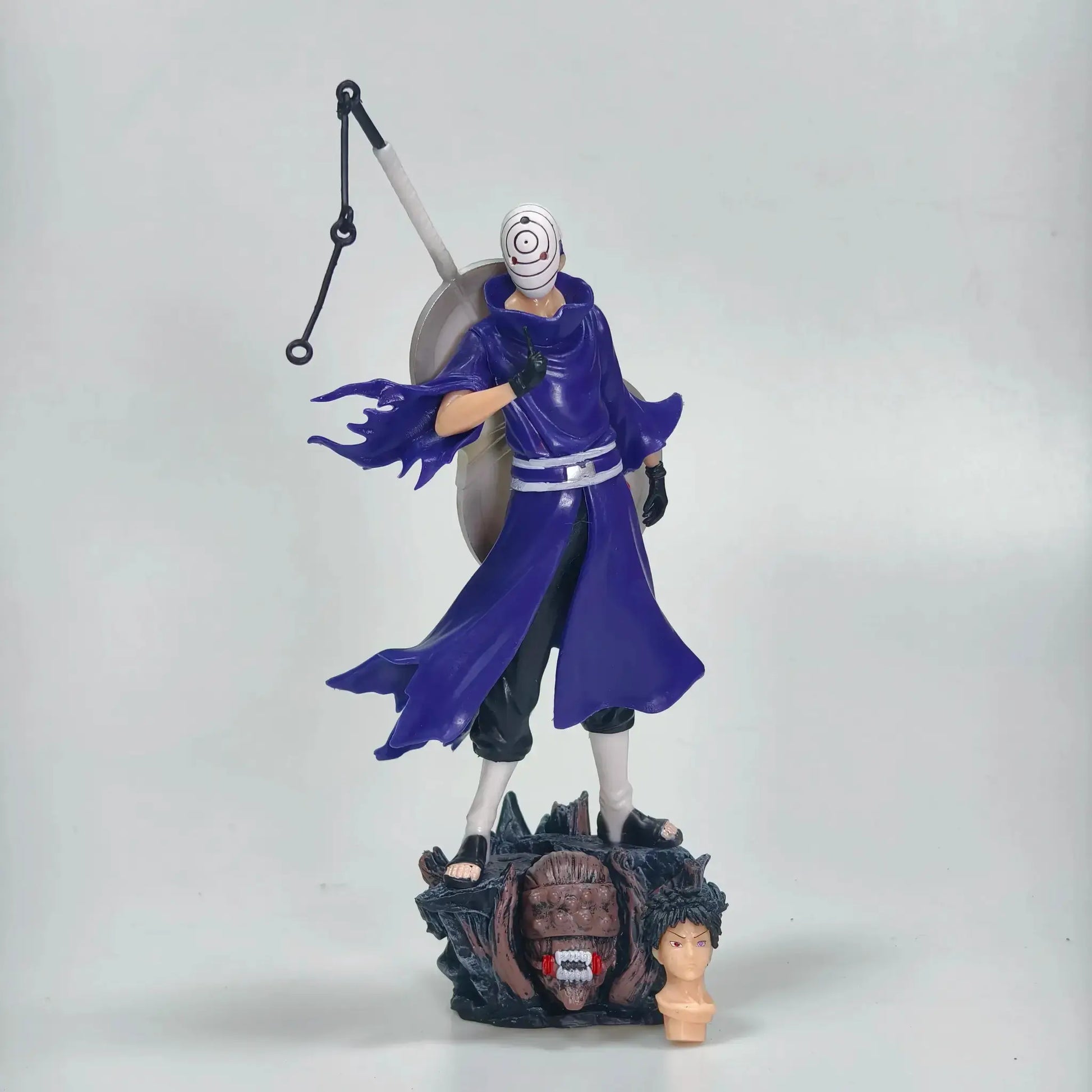 Naruto Obito Uchiha Action Figure DoubleHeaded PVC Statue - ToylandEU