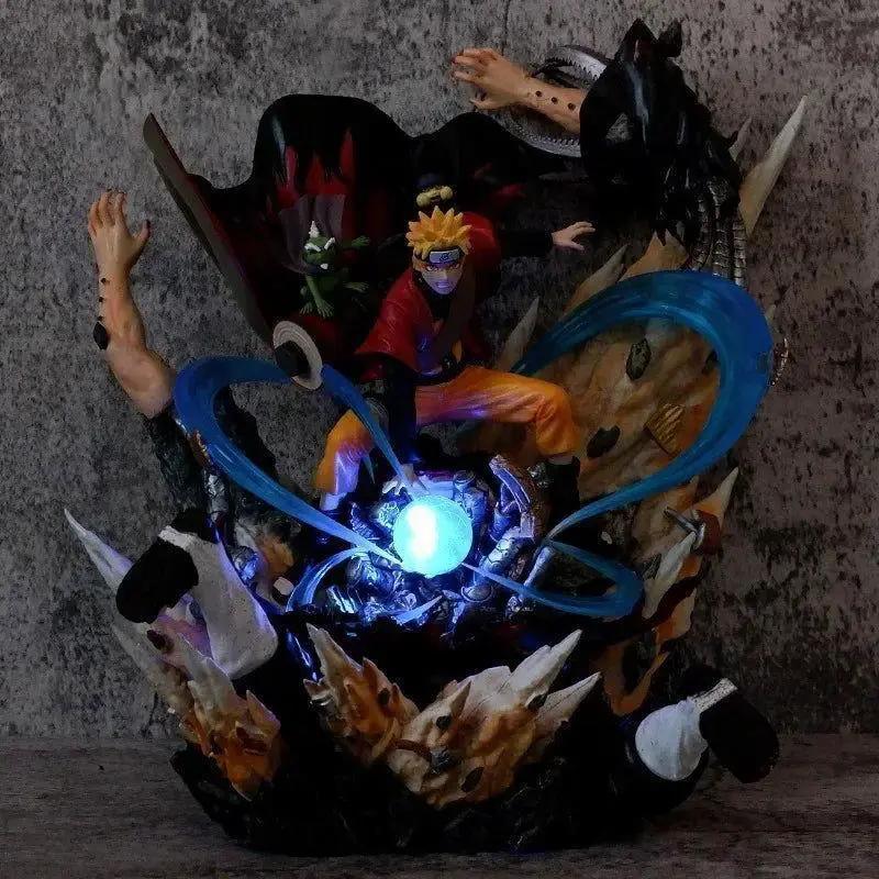  Naruto Rasenshuriken Figure LED Uzumaki Vs Kakuzu 28cm -  ToylandEU™