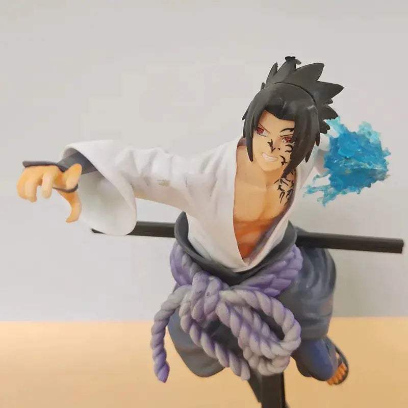 Naruto Sasuke Action Figure PVC Figurine Uchiha Collectible - ToylandEU
