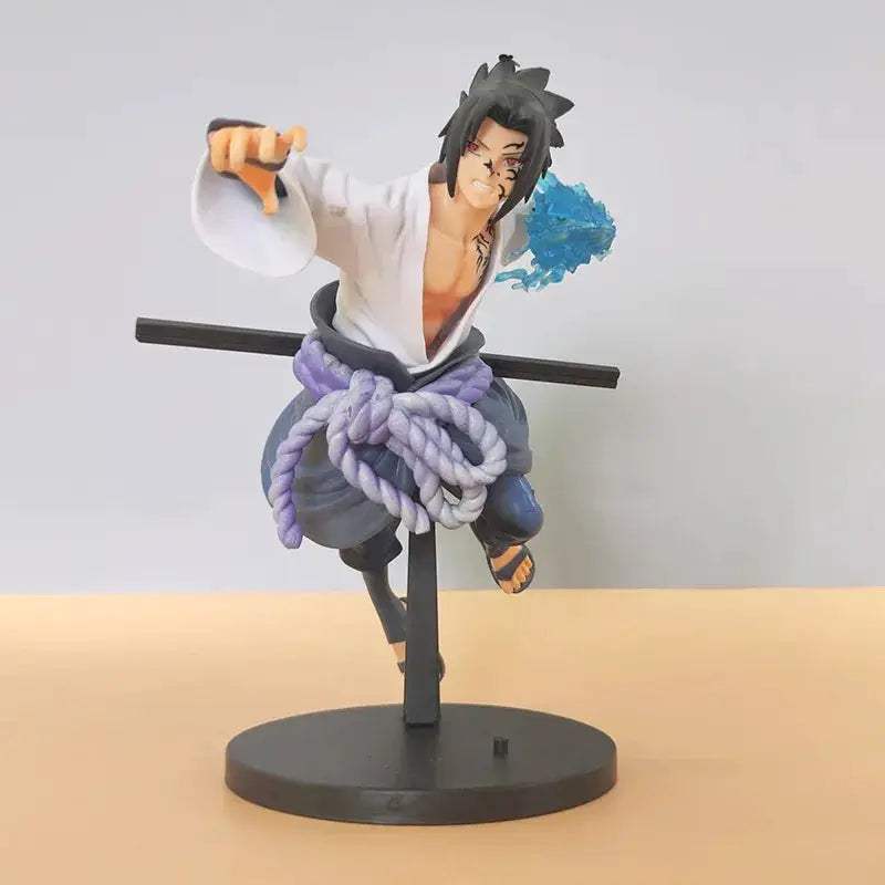 Naruto Sasuke Action Figure PVC Figurine Uchiha Collectible - ToylandEU