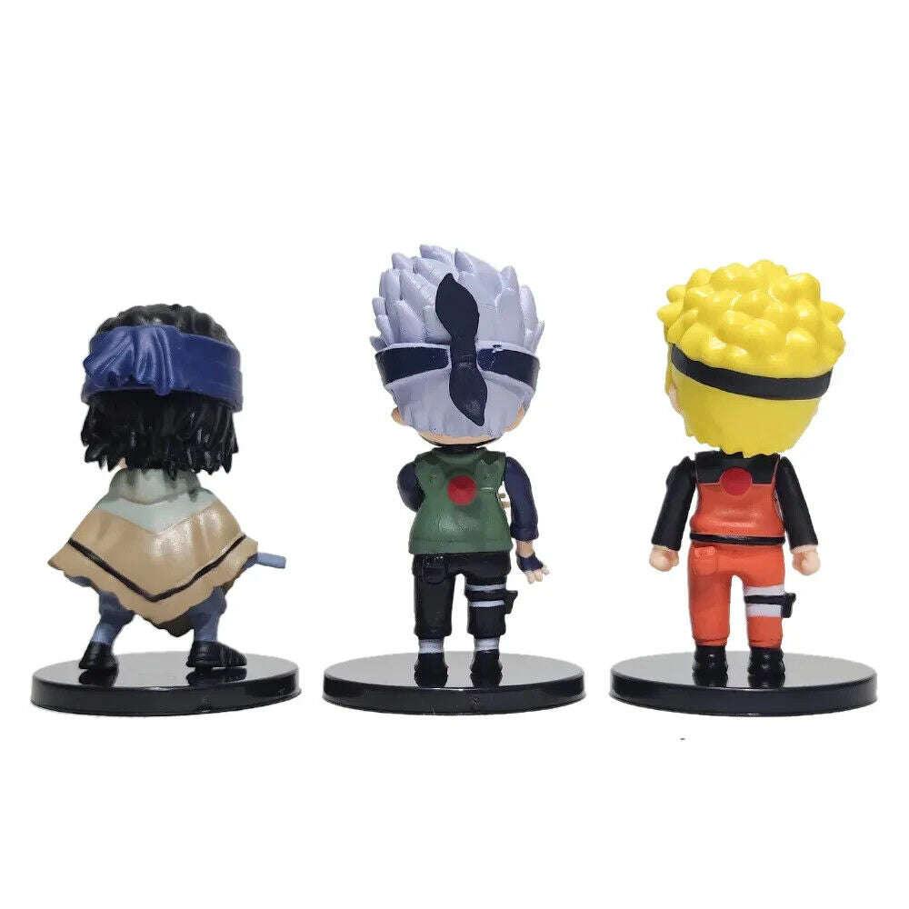 Naruto Shippuden 12 Piece Figurine Set Collectible PVC