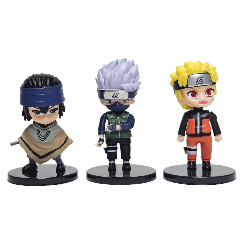 Naruto Shippuden 12 Piece Figurine Set Collectible PVC