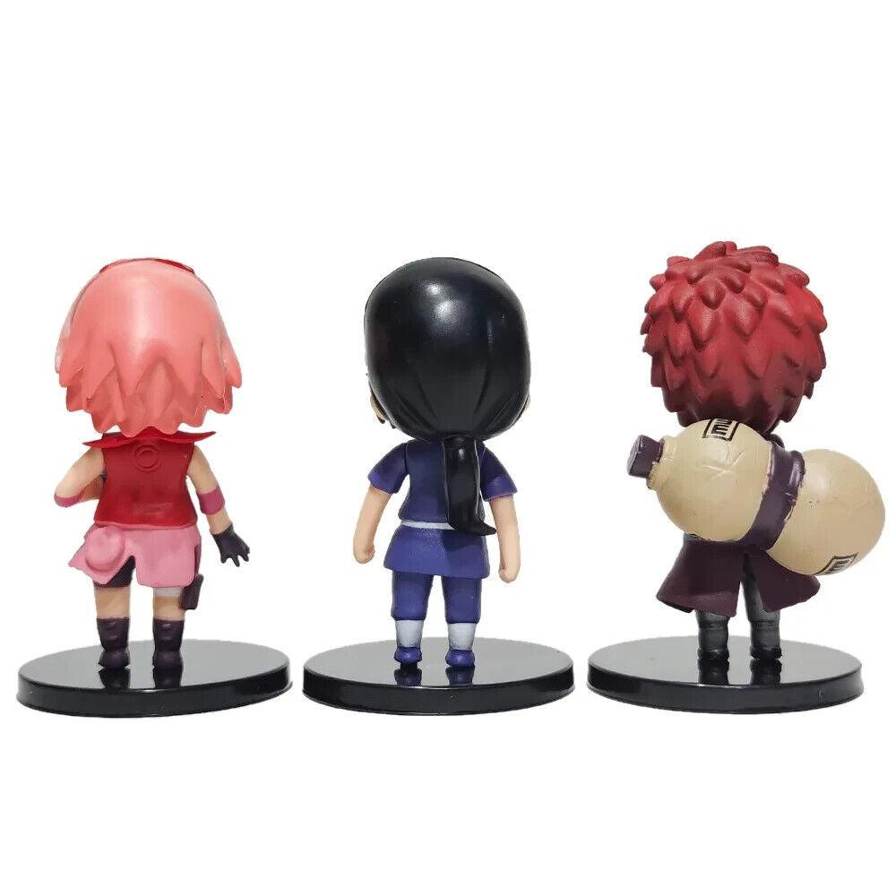 Naruto Shippuden 12 Piece Figurine Set Collectible PVC