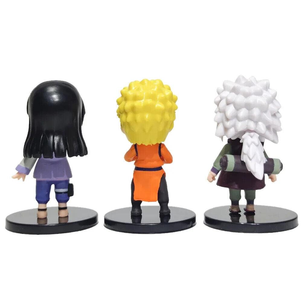 Naruto Shippuden 12 Piece Figurine Set Collectible PVC