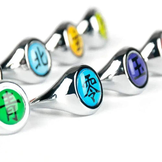 Naruto Shippuden Akatsuki Ring Adjustable Metal Cosplay - ToylandEU