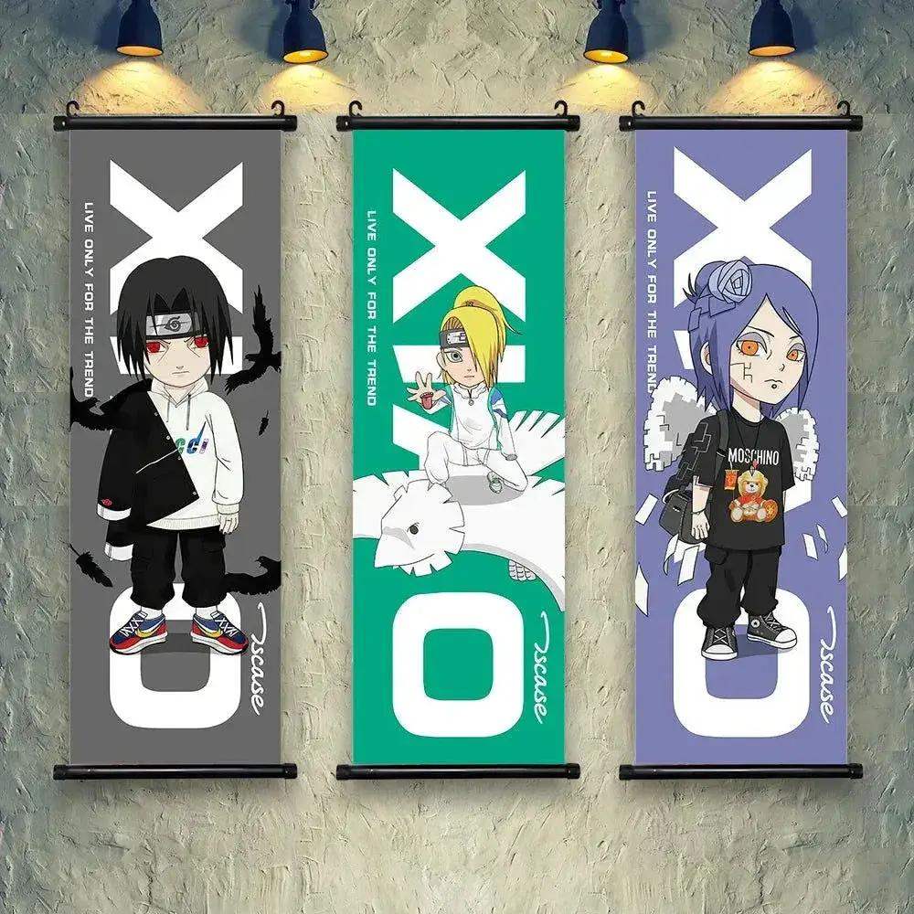 Naruto Akatsuki Canvas Posters for Vibrant Wall Decor - ToylandEU