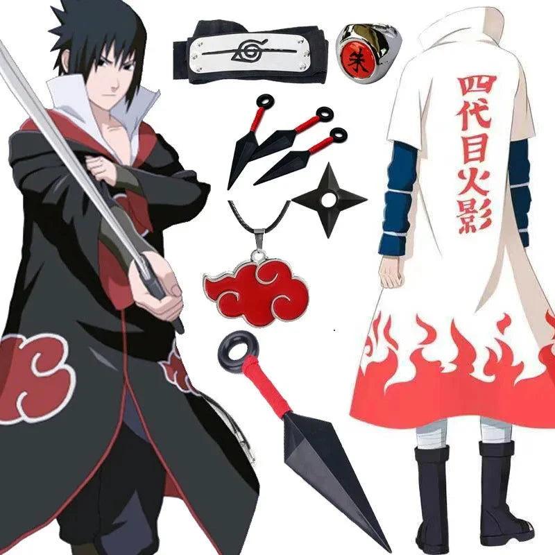Naruto Shippuden Akatsuki Ninja Cosplay Itachi Sasuke