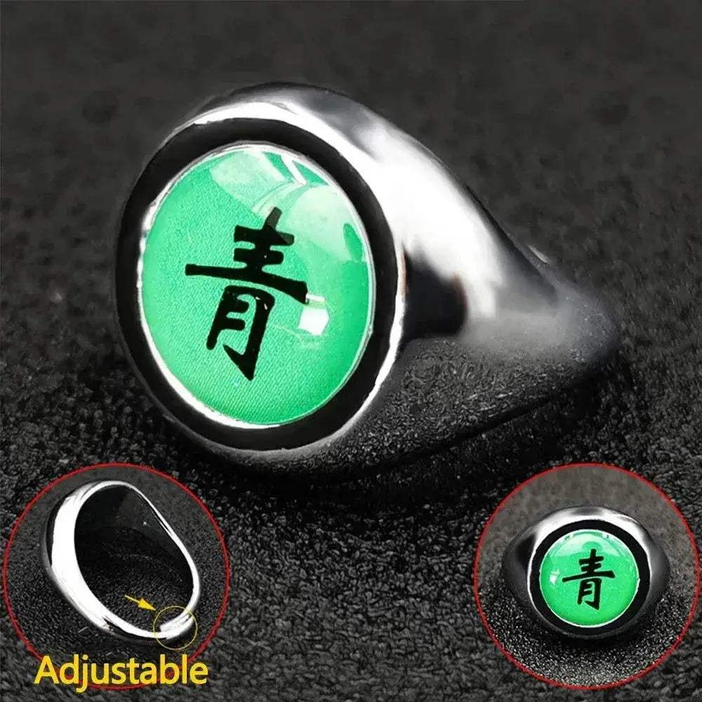 Naruto Shippuden Akatsuki Rings And Headbands Anime Cosplay Ring Accessories - ToylandEU