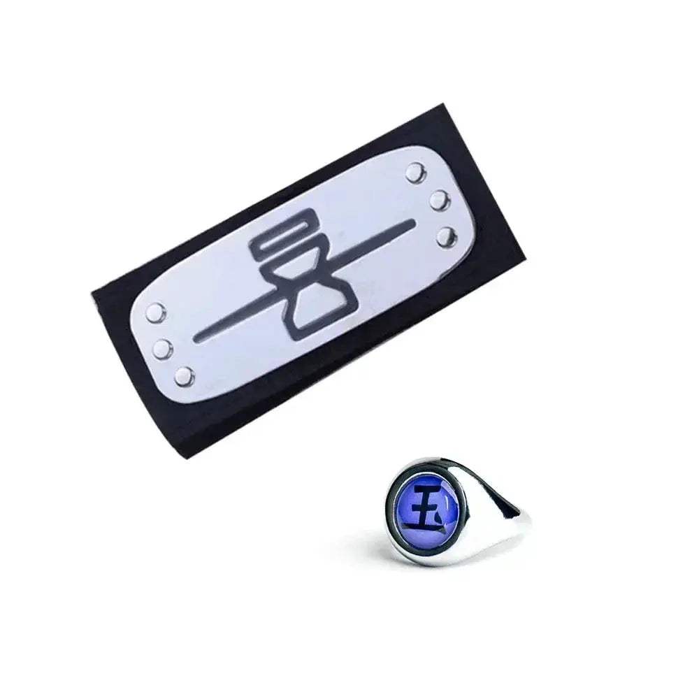 Naruto Shippuden Akatsuki Rings And Headbands Anime Cosplay Ring Accessories - ToylandEU