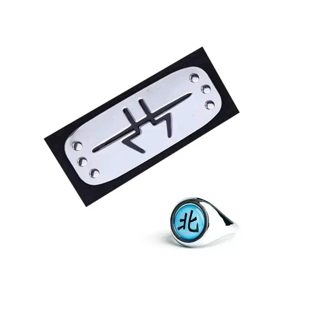 Naruto Shippuden Akatsuki Rings And Headbands Anime Cosplay Ring Accessories - ToylandEU