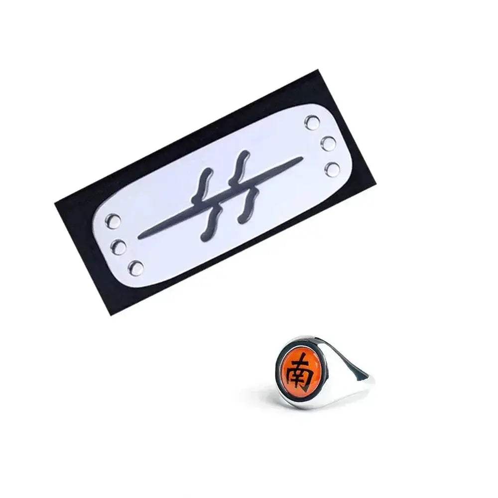 Naruto Shippuden Akatsuki Rings And Headbands Anime Cosplay Ring Accessories - ToylandEU