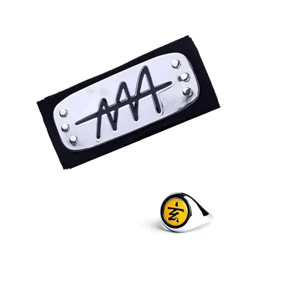  Naruto Shippuden Akatsuki Rings And Headbands Kit Elite -  ToylandEU™