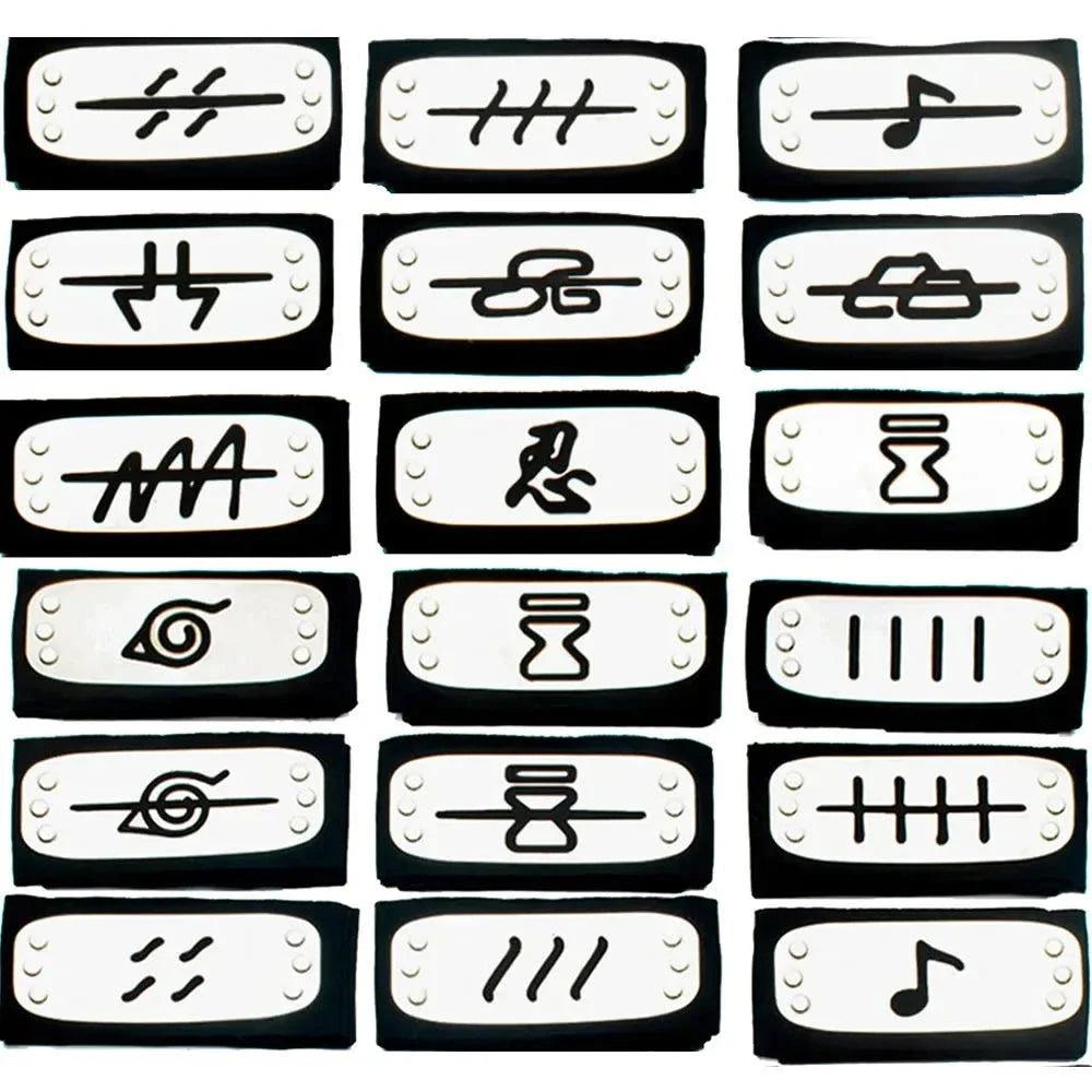  Naruto Shippuden Akatsuki Rings And Headbands Kit Elite 