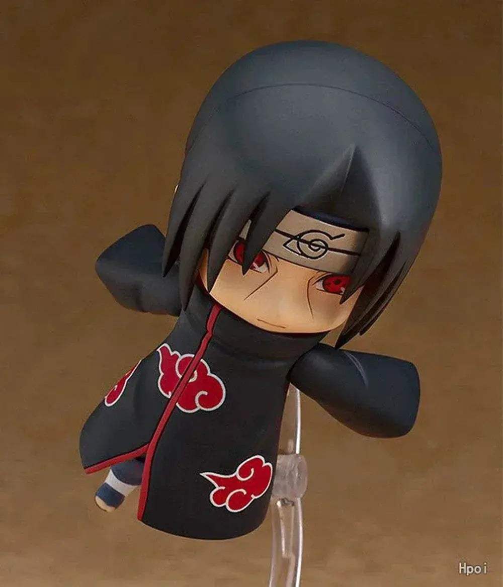 Naruto Shippuden Anime 3 Mini Figurine Set Chibi Uchiha Itachi Fighting Action Figure 10 CM - ToylandEU