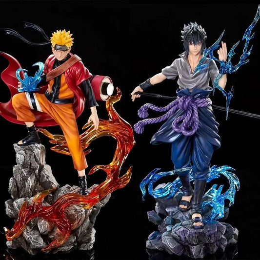  Naruto Shippuden PVC Figures Sasuke And Naruto 27cm Set -  ToylandEU™