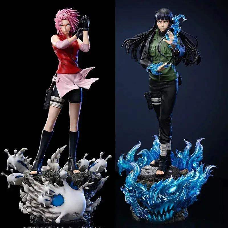 Naruto Shippuden Sakura and Hinata PVC Action Figures 34 cm - ToylandEU