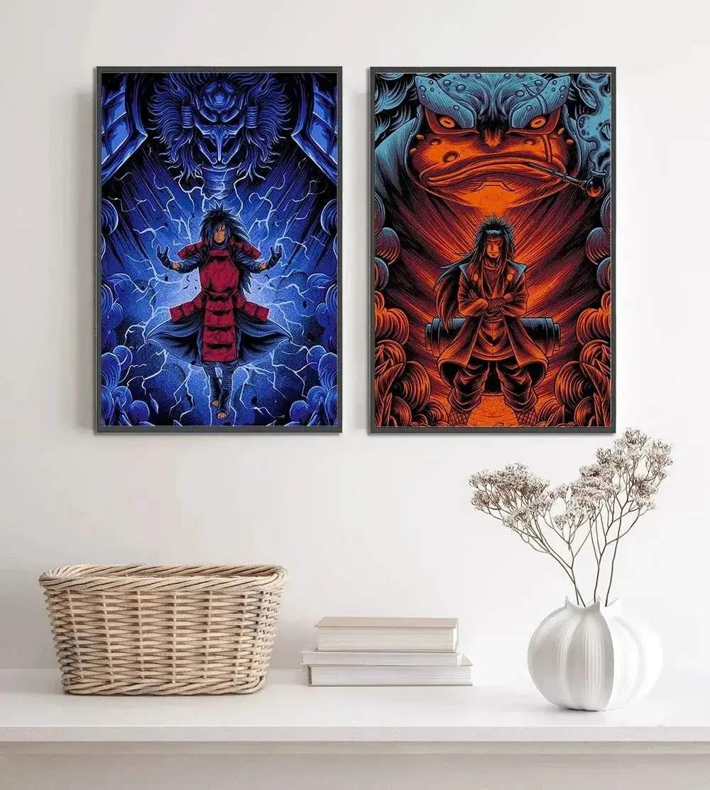 Naruto Shippuden Self Adhesive Poster Wall Art For Anime Fans - ToylandEU
