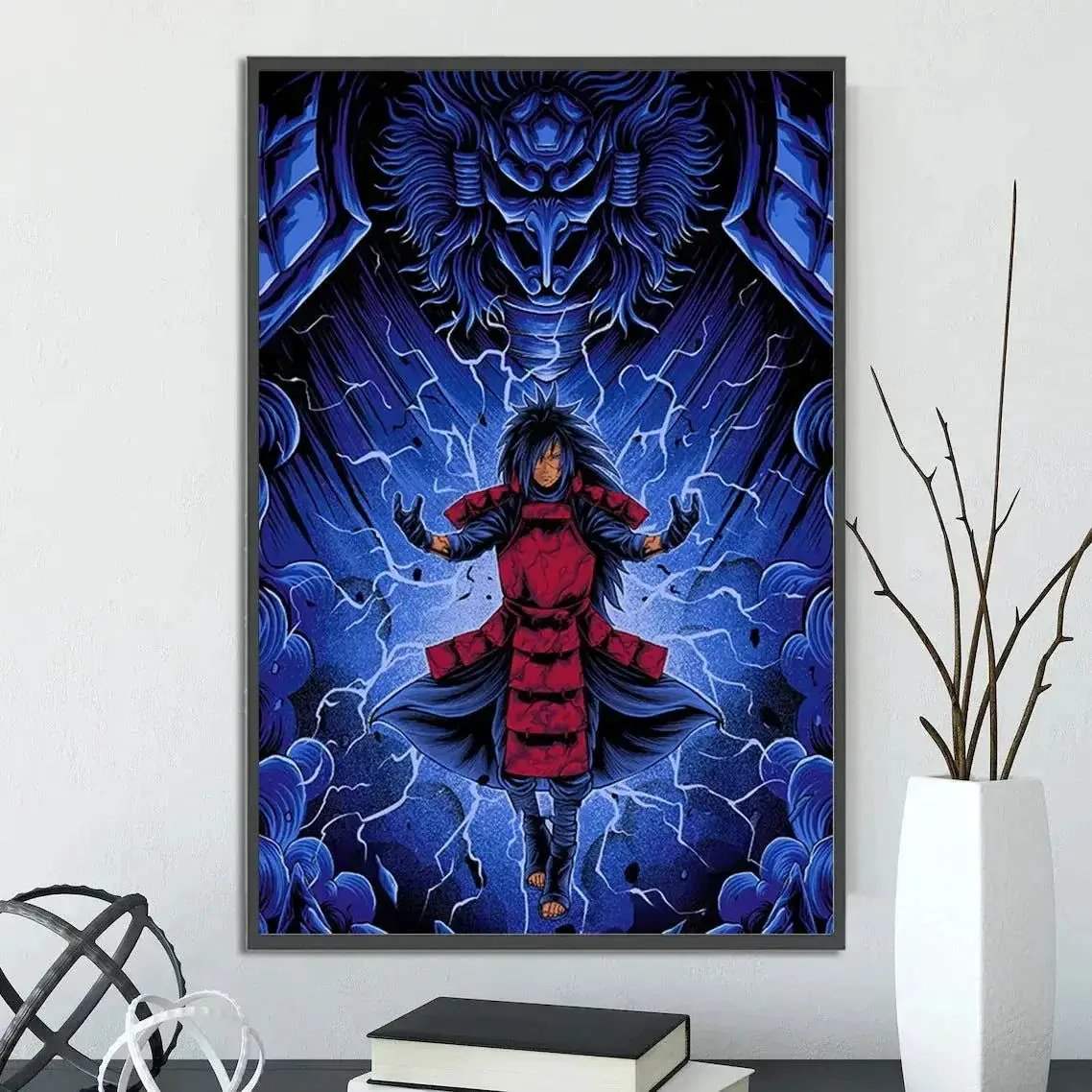Naruto Shippuden Self Adhesive Poster Wall Art For Anime Fans - ToylandEU
