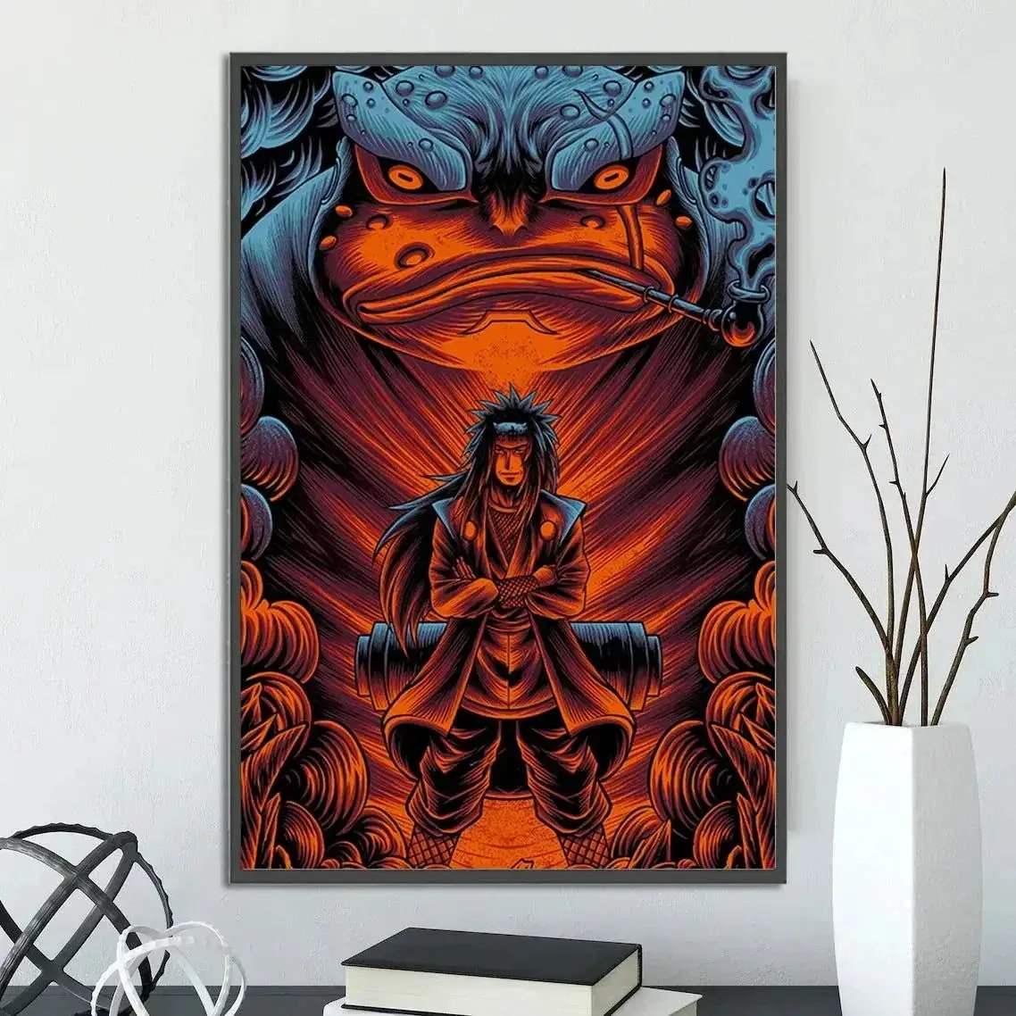 Naruto Shippuden Self Adhesive Poster Wall Art For Anime Fans - ToylandEU
