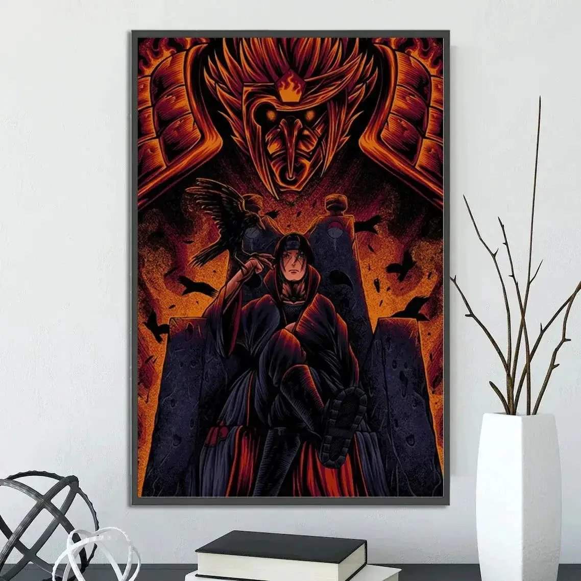 Naruto Shippuden Self Adhesive Poster Wall Art For Anime Fans - ToylandEU