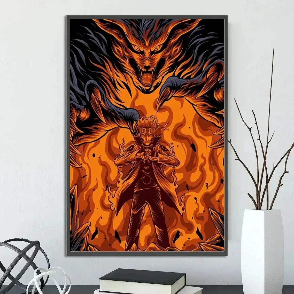 Naruto Shippuden Self Adhesive Poster Wall Art For Anime Fans - ToylandEU