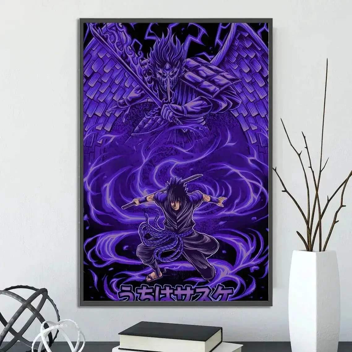 Naruto Shippuden Self Adhesive Poster Wall Art For Anime Fans - ToylandEU