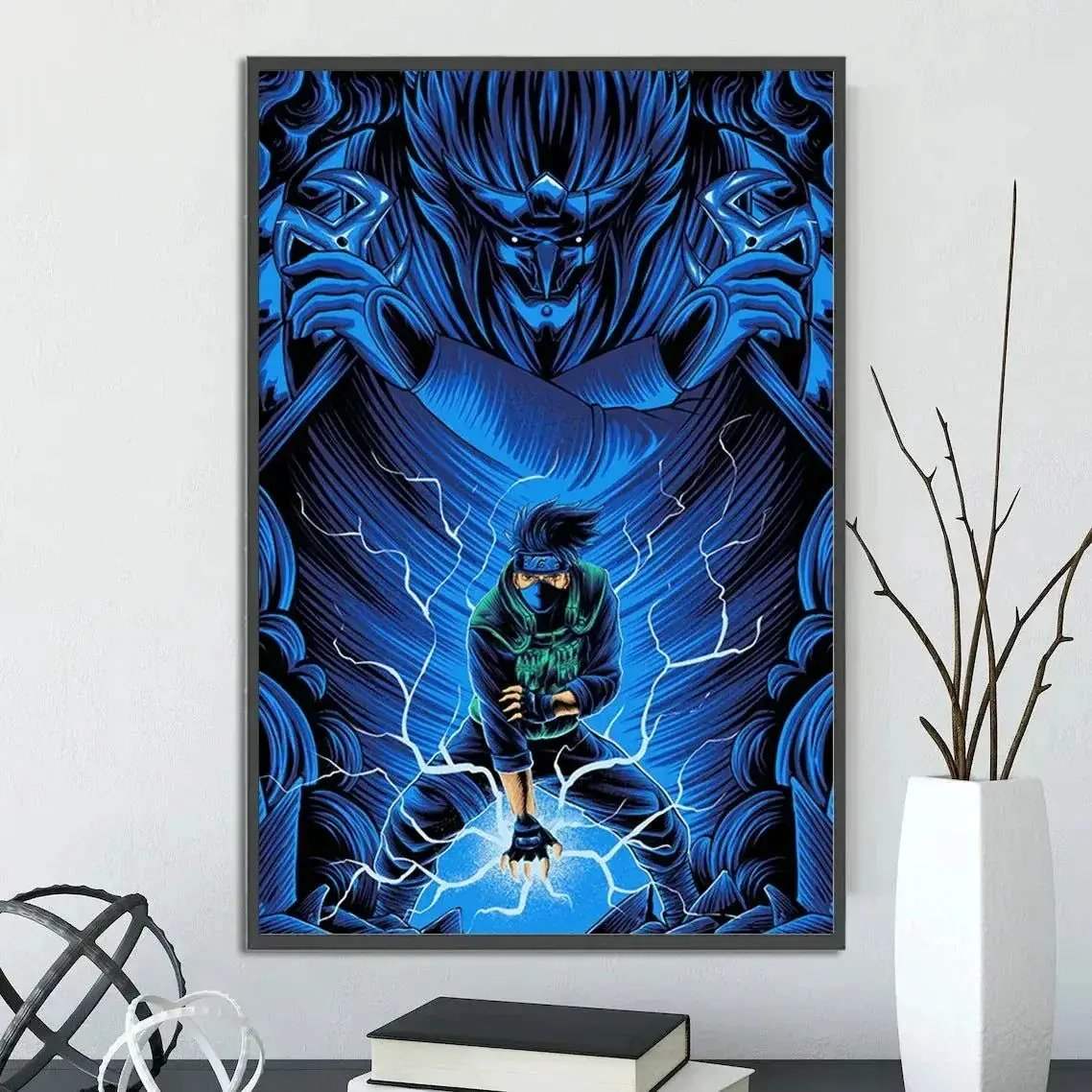 Naruto Shippuden Self Adhesive Poster Wall Art For Anime Fans - ToylandEU