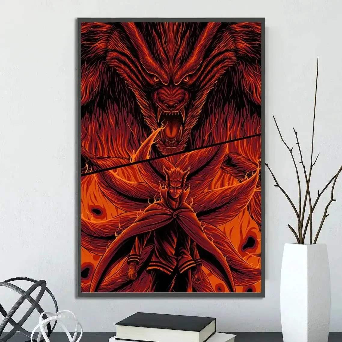 Naruto Shippuden Self Adhesive Poster Wall Art For Anime Fans - ToylandEU