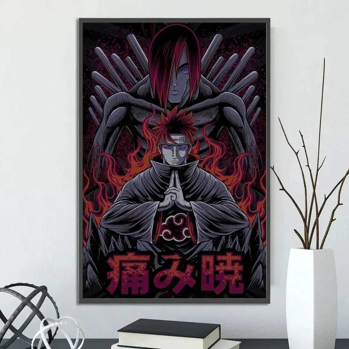 Naruto Shippuden Self Adhesive Poster Wall Art For Anime Fans - ToylandEU