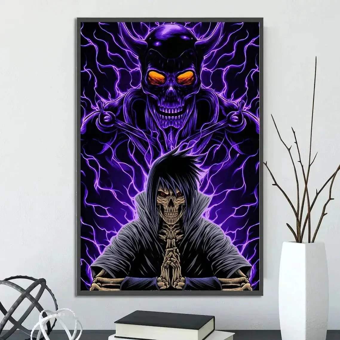 Naruto Shippuden Self Adhesive Poster Wall Art For Anime Fans - ToylandEU