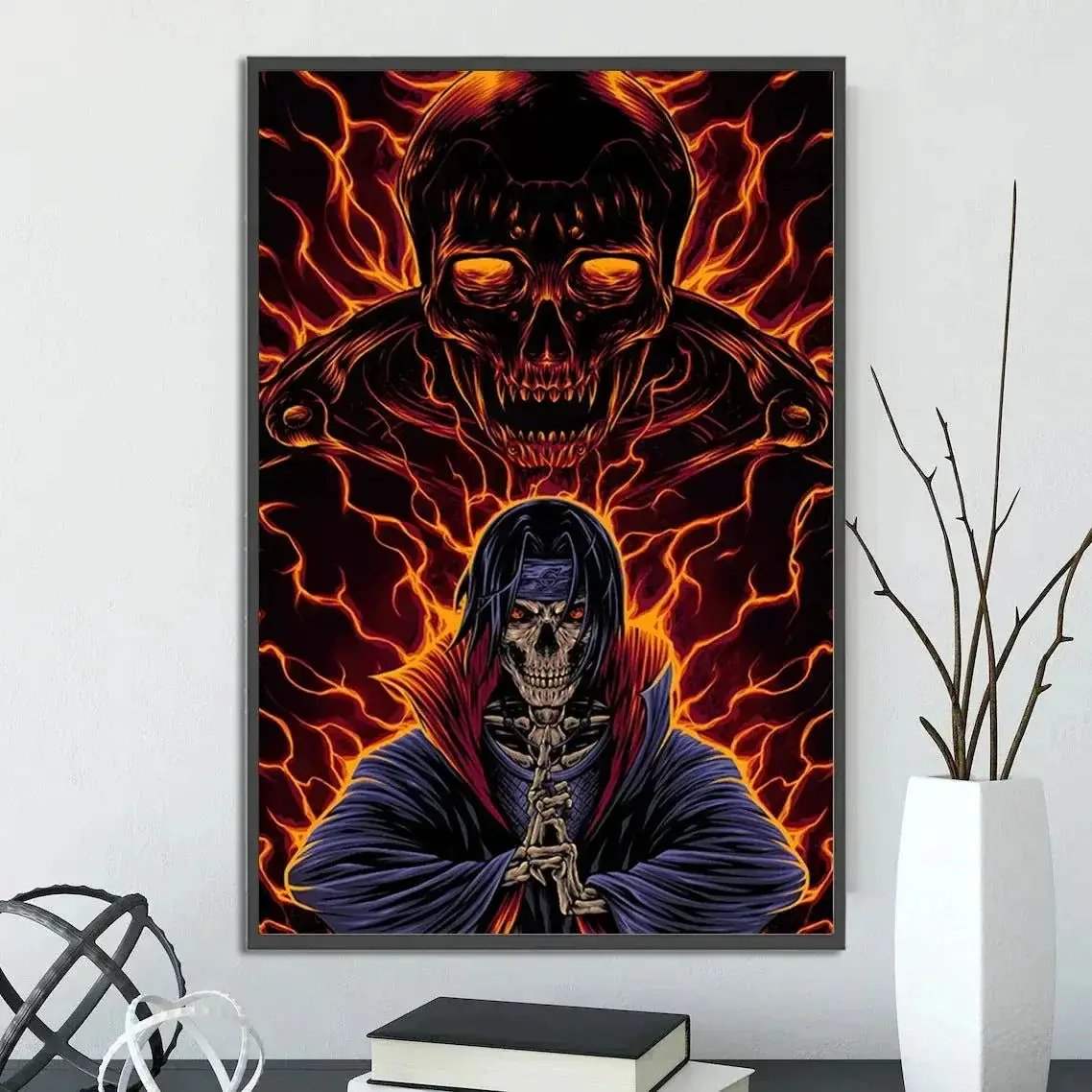 Naruto Shippuden Self Adhesive Poster Wall Art For Anime Fans - ToylandEU