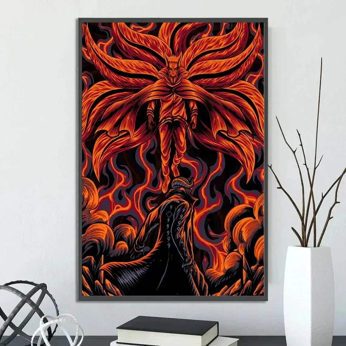 Naruto Shippuden Self Adhesive Poster Wall Art For Anime Fans - ToylandEU