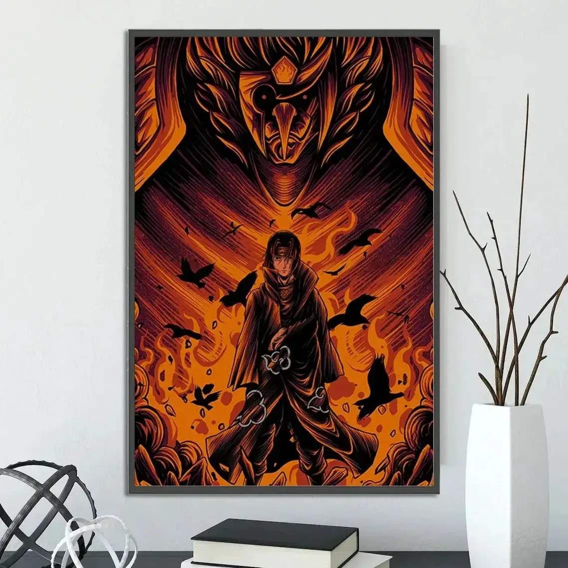 Naruto Shippuden Self Adhesive Poster Wall Art For Anime Fans - ToylandEU