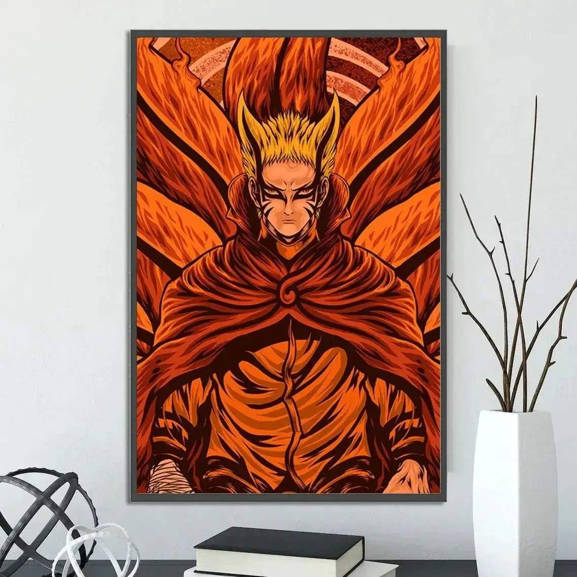 Naruto Shippuden Self Adhesive Poster Wall Art For Anime Fans - ToylandEU