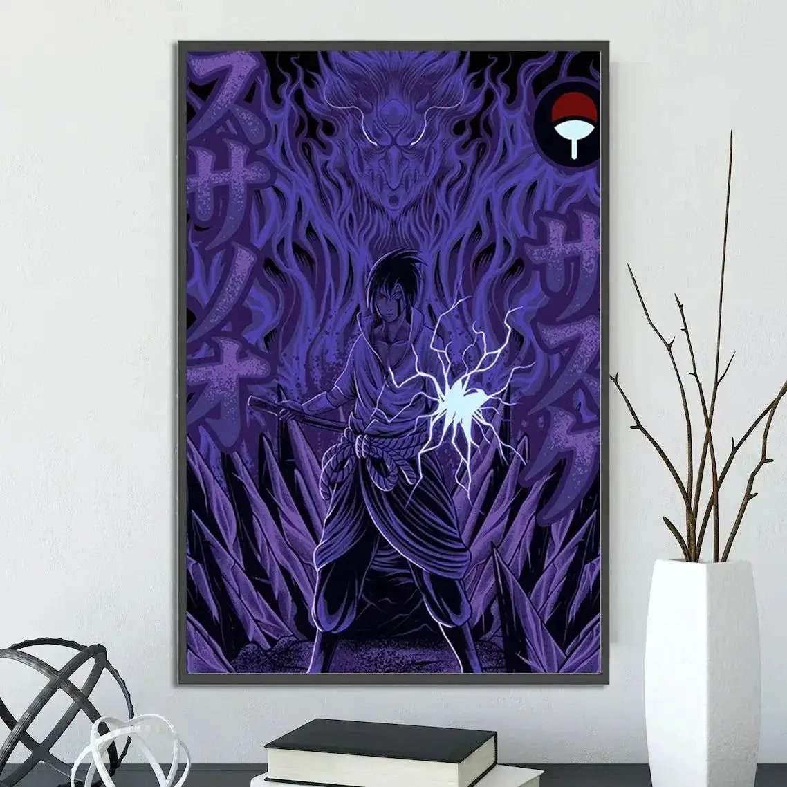 Naruto Shippuden Self Adhesive Poster Wall Art For Anime Fans - ToylandEU